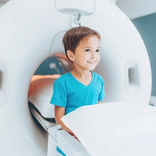 Rezonans magnetyczny dzieci