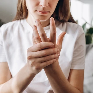 Tomografia komputerowa ręki